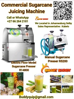 Commercial Sugarcane Juice Maker – Heavy Duty & Reliable ⚡
