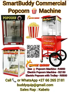 Commercial Popcorn Machines – Heavy Duty & Reliable ⚡