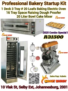 Professional Bakery Combo Kit – Complete Commercial Setup 