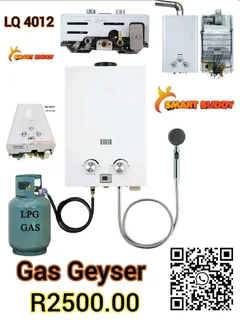 Gas Geyser – Instant Hot Water Commercial &amp; Home Use 