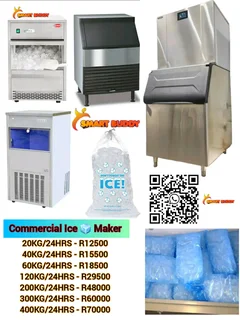 Commercial Ice Cube Machines – 26kg to 400kg Production 流⚡