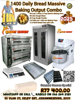 Professional Bakery Production Combo Kit – High Capacity 稜