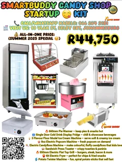 Smartbuddy Candy Shop Startup Kit – Candyfloss, Ice Cream, Popcorn &amp; More!