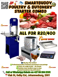 Process Smarter, Earn Faster – The Ultimate Poultry &amp; Butchery Combo!