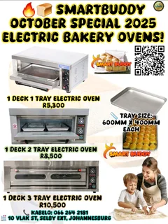  Smartbuddy October Special 2025 – Electric Bakery Ovens!
