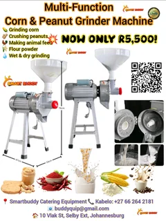 Multi-Function Corn &amp; Peanut Grinder Machine