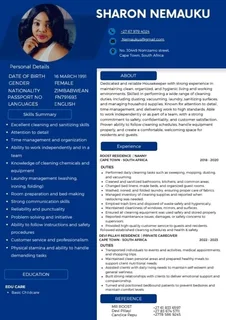 Im ajob seeker , seeking for job as a nanny, baby sitter, caregiver, housekeeper