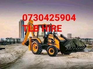 Hire a tlb machine now
