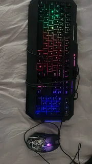Rgb gaming keyboard and mouse
