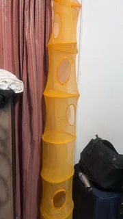 Hanging net for socks and clothes