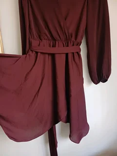 Forever New burgundy dress