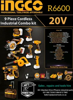 Incgo 9 piece industrial set