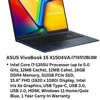 Core i7 Laptop | 16GB RAM | 512GB SSD