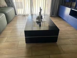 Black coffee table