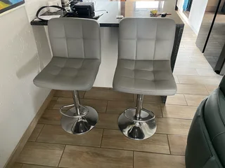 Grey bar stools