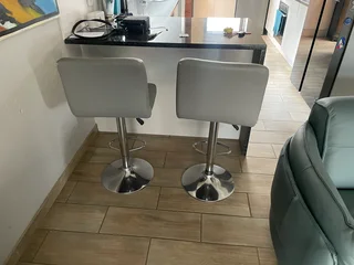 Grey bar stools