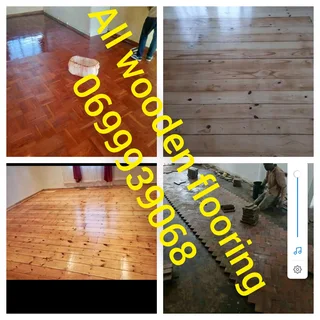 We do all wooden flooring