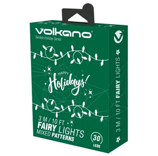 Volkano Twinkle Holiday Series Fairy Light 3m/10ft 30 LEDs - Christmas lights