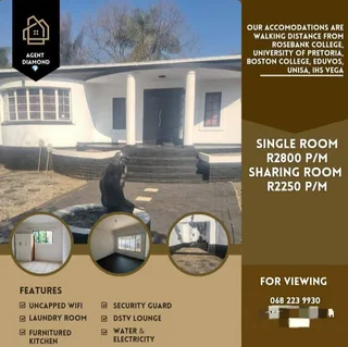 Accommodation Available Now