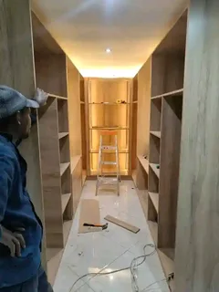 Built in kitchen cupboards and fitted wardrobes