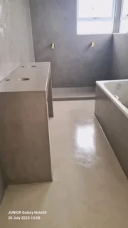 Seamless Floors Epoxy Cretecote Stonecarpet Polyurethane Renocrete