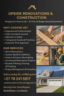 Renovations &amp; Construction services