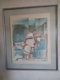 Two beautifully crafted  original paintings by Johan Taljaard.