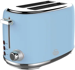 Swan Blue Retro 2 Slice Toaster- ST01BL