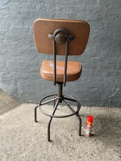 Vintage Architectural High Chair