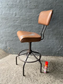 Vintage Architectural High Chair
