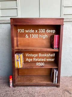 Vintage Bookshelf