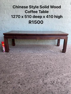 Chinese Style Coffee Table