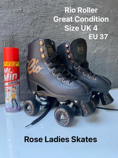 Rio Roller Rose Roller Skates UK Size 4 ( Ladies )