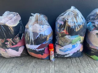 9 x Bags Pre Loved Clothing ( 10KGs a bag ) R150 a bag