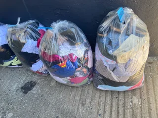 9 x Bags Pre Loved Clothing ( 10KGs a bag ) R150 a bag