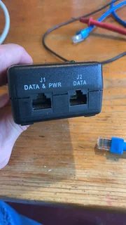 P.O.E. Injector 48VDC.