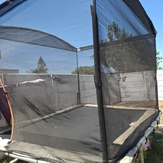 ** Sportspower 8ft x 10ft Rectangular Trampoline – Great Condition! **