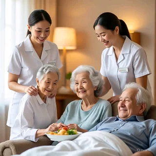 Nkateko caring at home