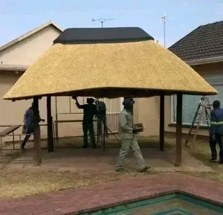 Thatch roofing