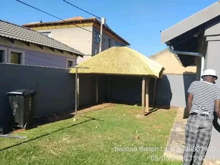 Thatch roofing