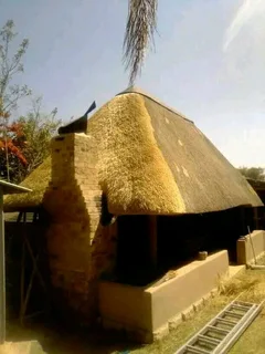 Thatch roofing