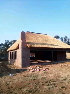 Thatch roofing