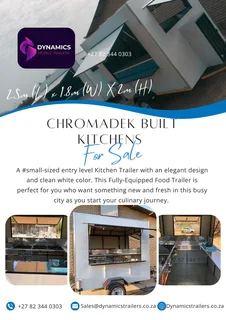 Ready-made Mobile Kitchens - 082 344 0303