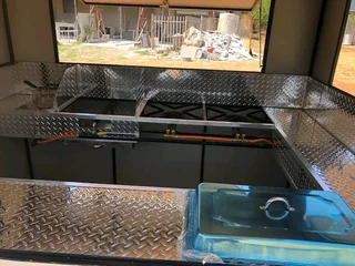 Mobile kitchen trailer