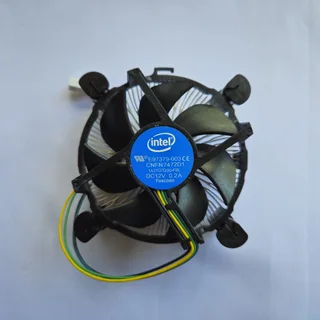 Intel Socket 1150, 1155, 1156 4-Pin Connector CPU Cooler with Aluminum Heatsink and 3.5-Inch Fan