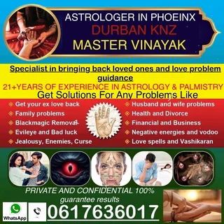 Best astrologer in Phoenix Durban Astrology reading