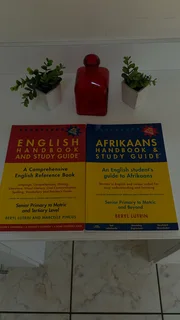 Study Guides – English & Afrikaans  (R350 set, Mafikeng)