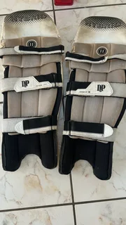 D&amp;P Hybrid Cricket Batting Pads  – Adult Size (Used, Mafikeng)