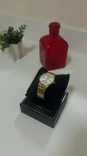 ⌚ Hallmark Gold-Tone Watch – Boxed, Elegant &amp; Reliable (selling to women)