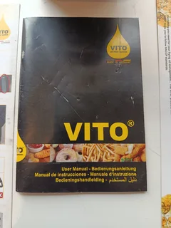 Vito cooking oil filtration machine with oil tester